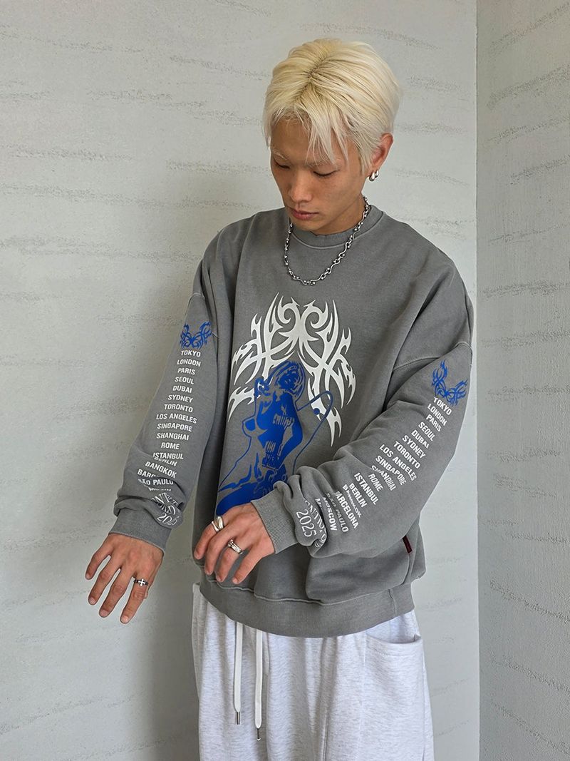 VENTIQUE（ベンティーク）の「VENTIQUE Pigment Glamour Sweatshirt 2color（Tops）」