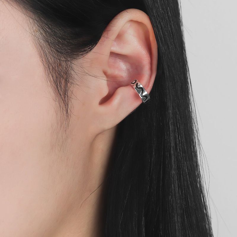 DOODLE EARCUFF(3mm) SILVER925