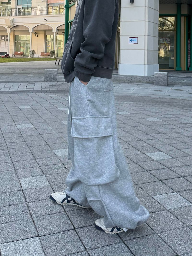  Big wide fleece pants