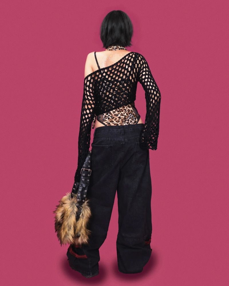 toXic leopard print body-suit