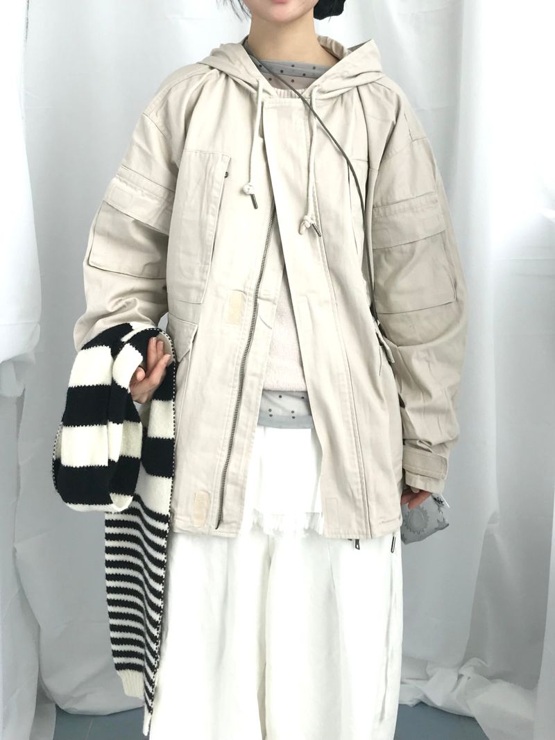 Vintage Pocket Half Bomber Jacket