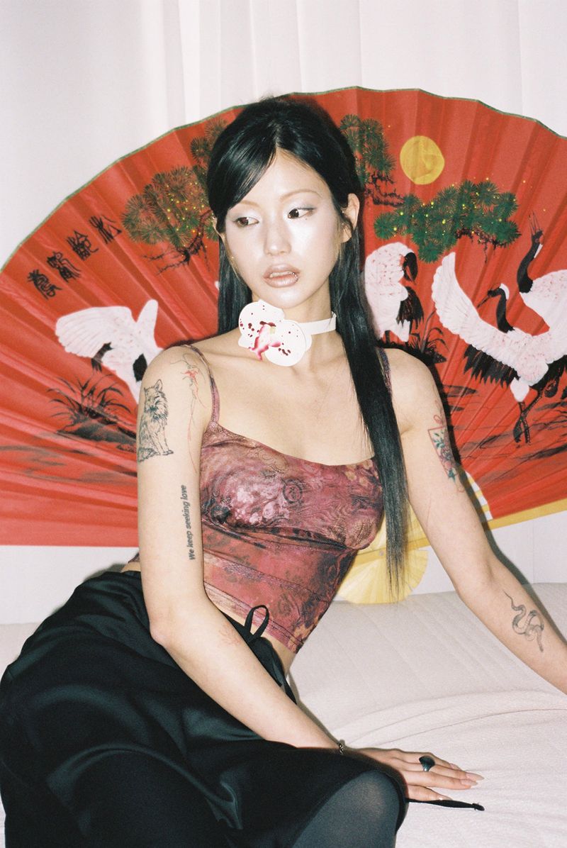 [春] - Phalaenopsis choker (4color)