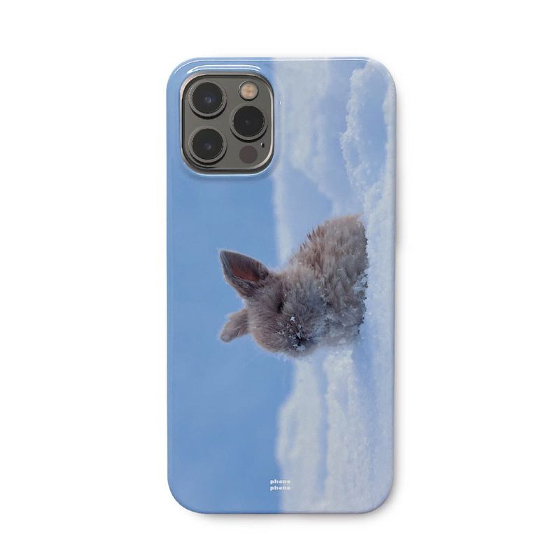 BEIGE BUNNY PHONE CASE (HARD)