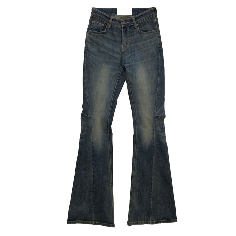 Double line boots cut pants