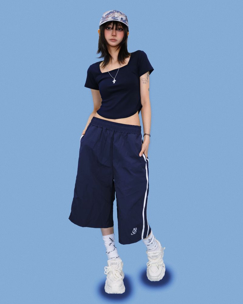 young trek bermuda wide pants
