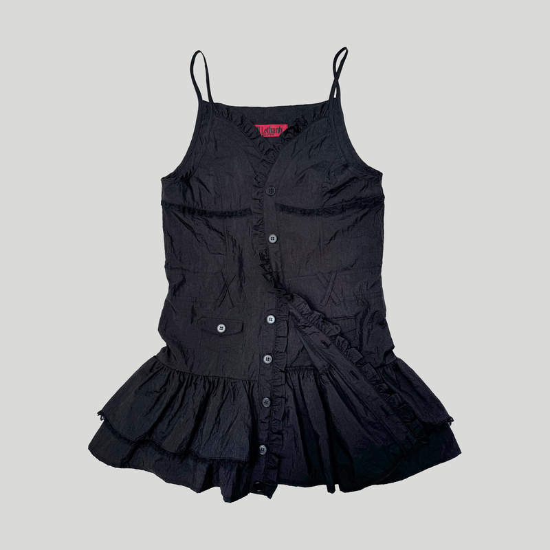Still Lethardy（スティル レサーディ）の「RUFFLE BUTTON DRESS（Dresses）」