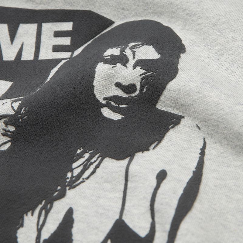 GREEDY RAGLAN HOODIE (BLACK GREY)
