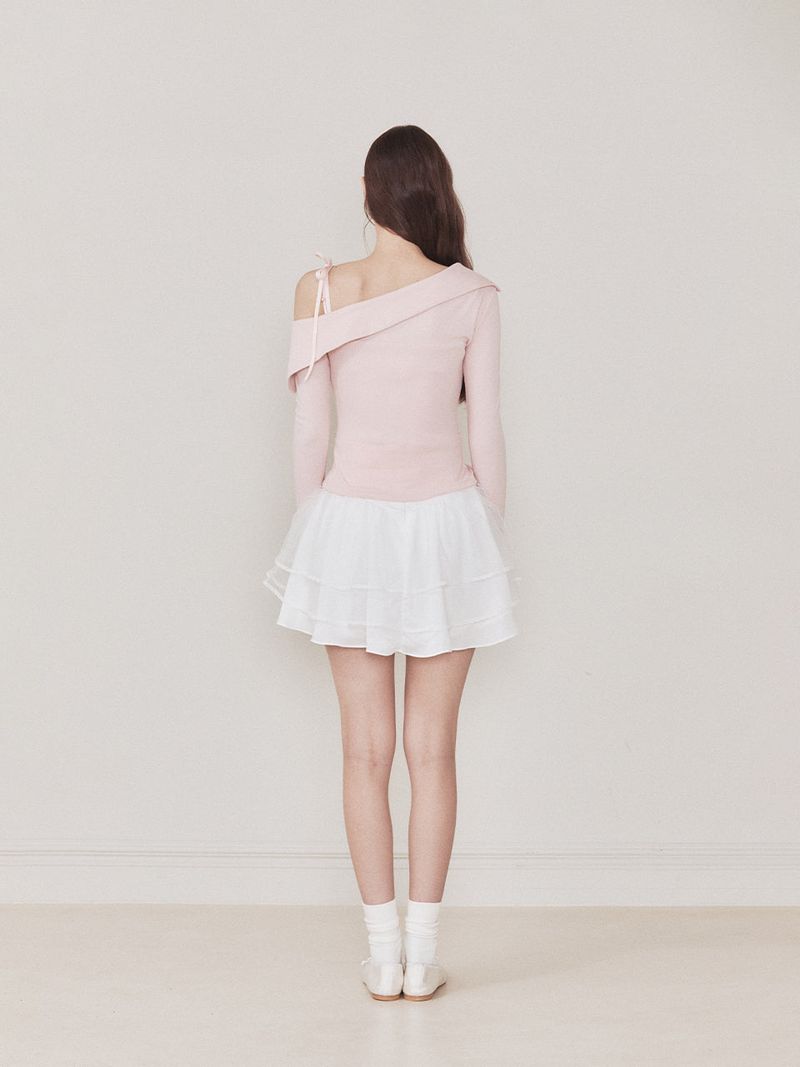 Bunny top cardigan (Pink)