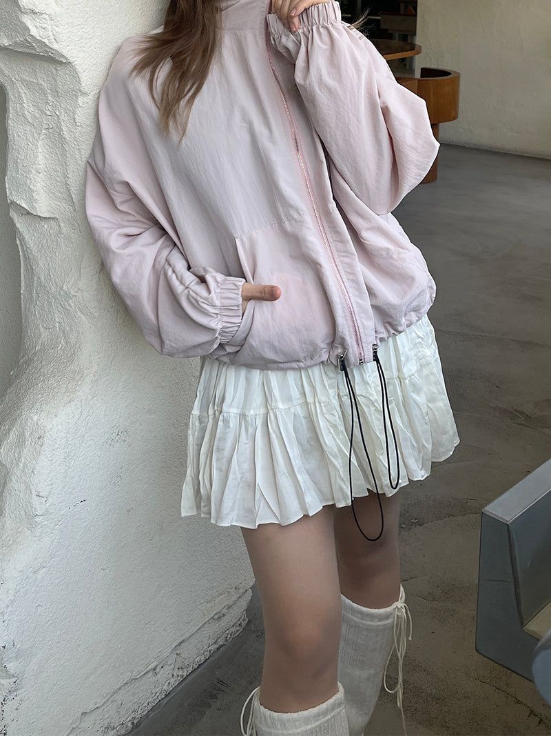 Spring Volume Windbreaker