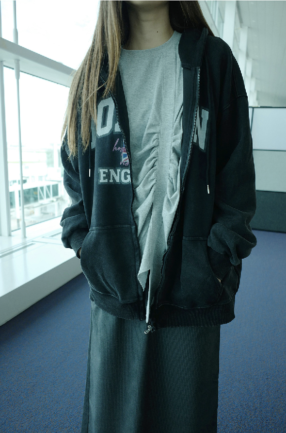 london hood zip-up