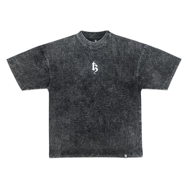 TZWORLDWIDE（トレッズワールドワイド）の「BETREZ オーバーサイズアシッドウォッシュTシャツ - WHITE LOGO（トップス）」