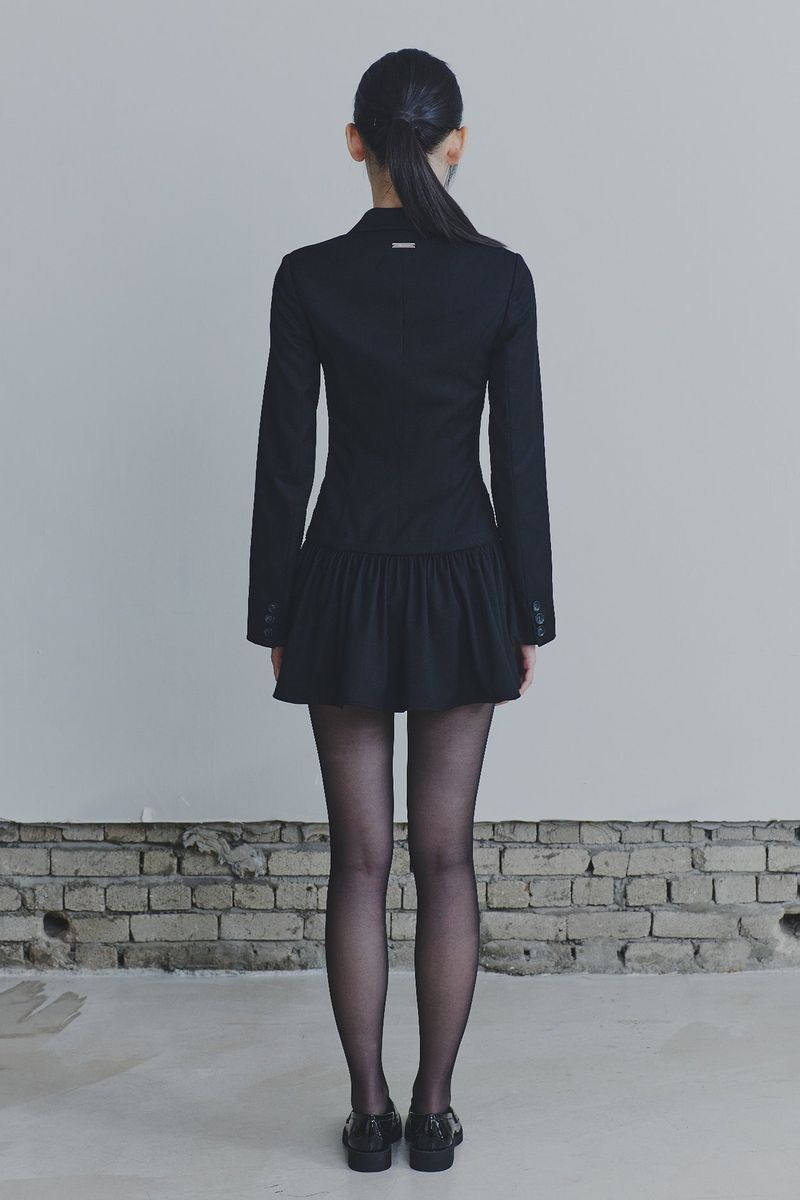 LIORA JACKET DRESS black
