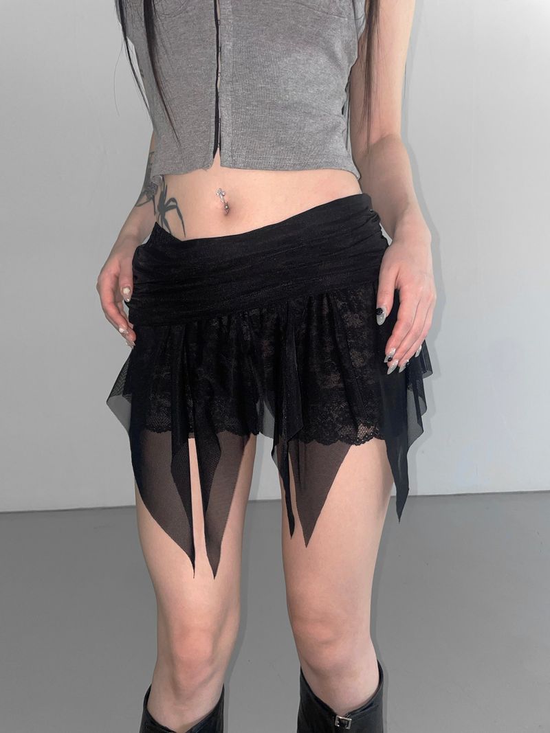 flip mesh layered sk(3 color)