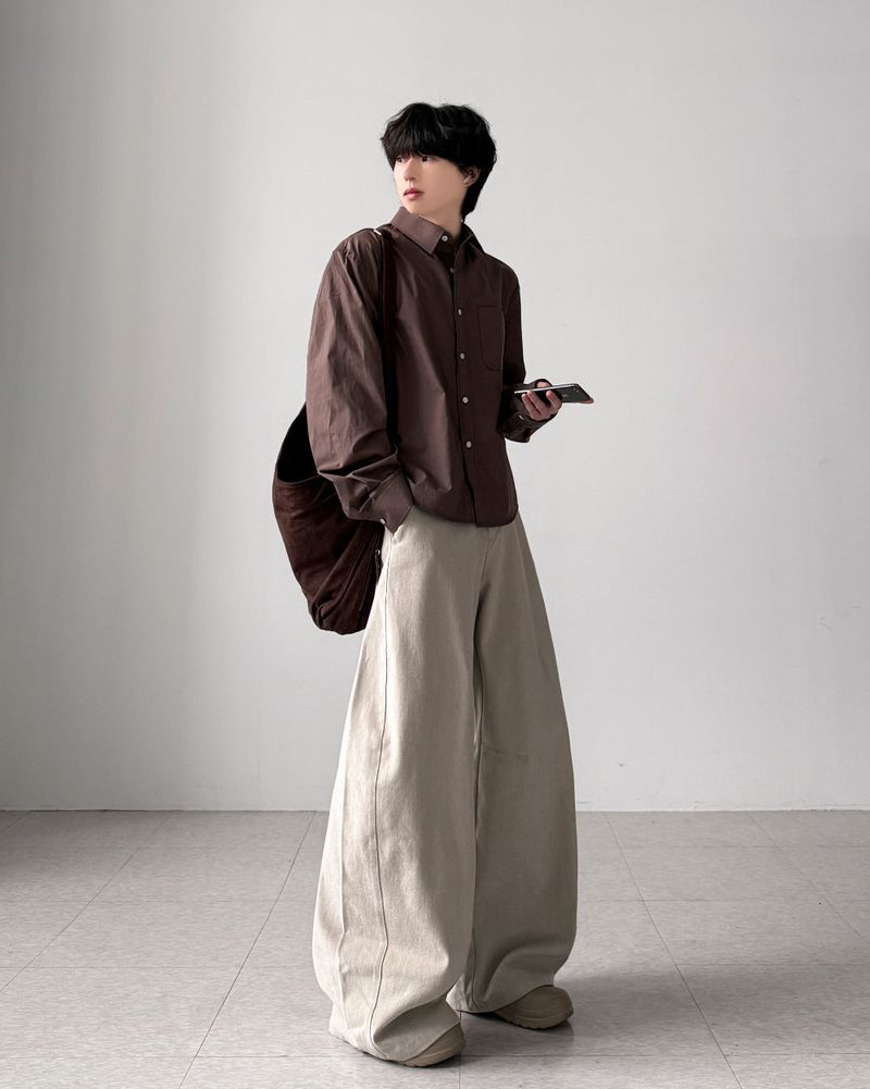 Even Pocket Crop Shirt