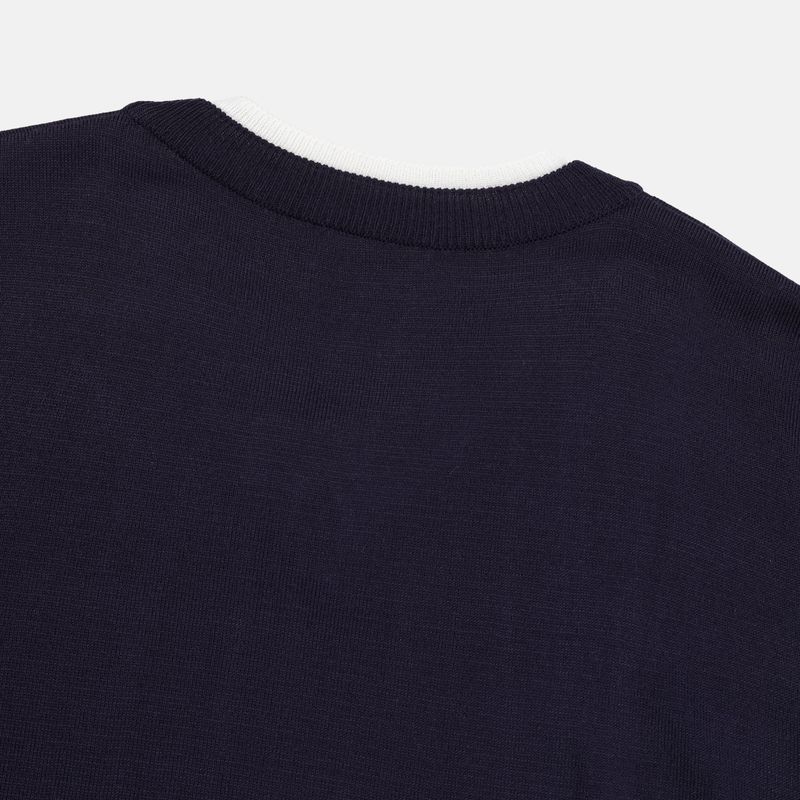 Coloring MER V-neck knit 4COLOR