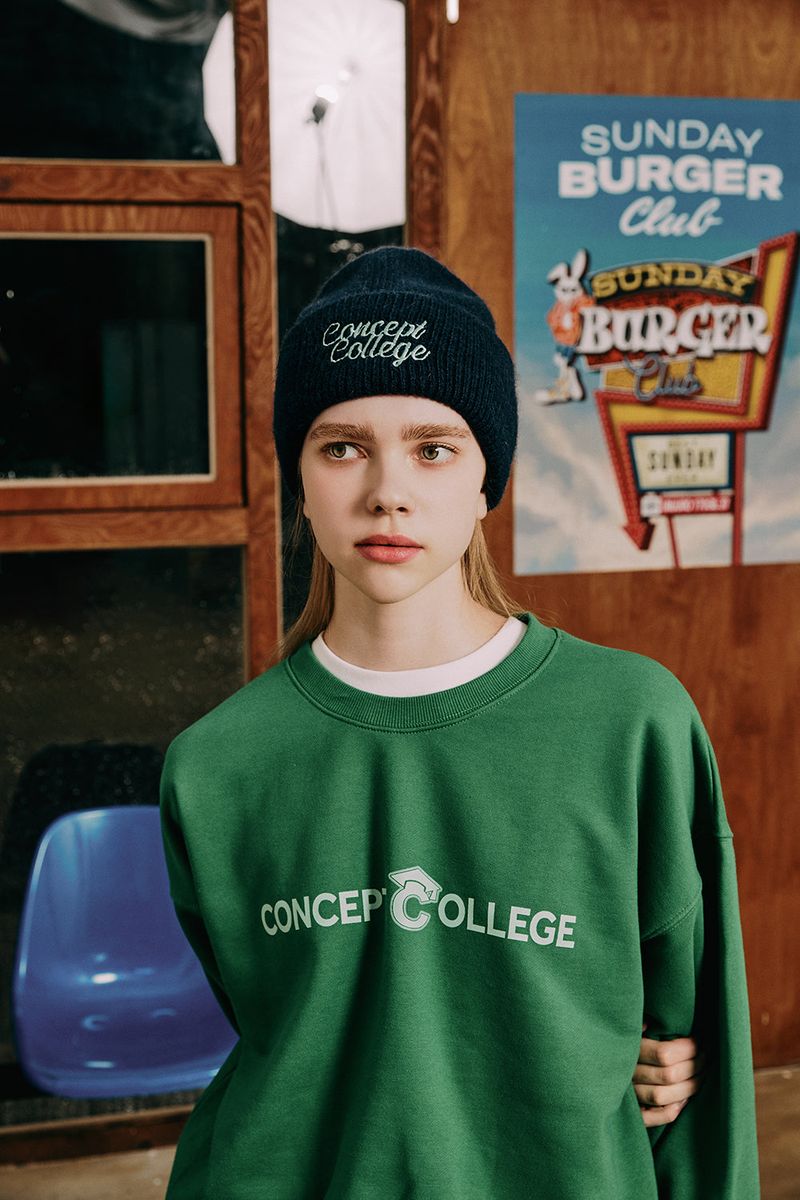 Soft Angora Navy Beanie [Unisex]