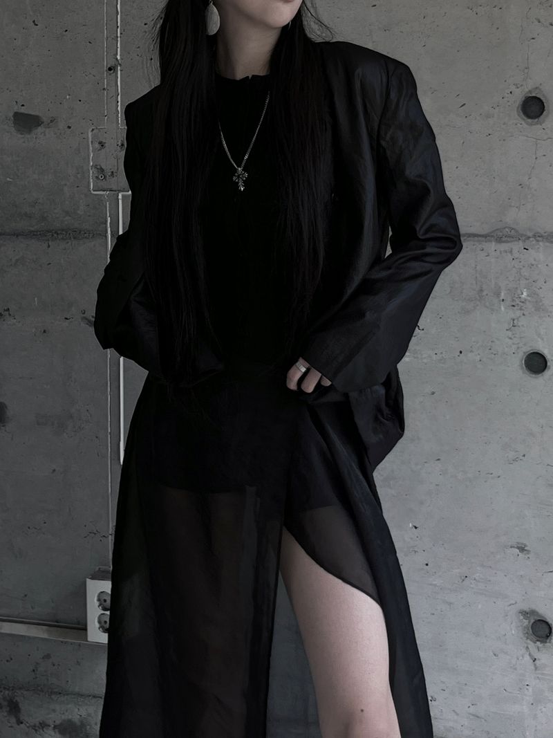 cliche wave anorak jacket (2color)