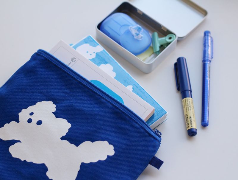 Pouch moonggae Puppy White Dog