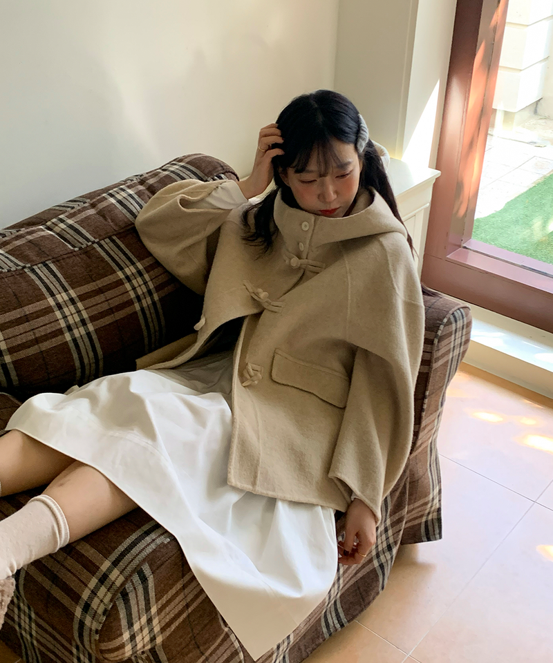 Duffle Half-Length Handmade Coat Jacket