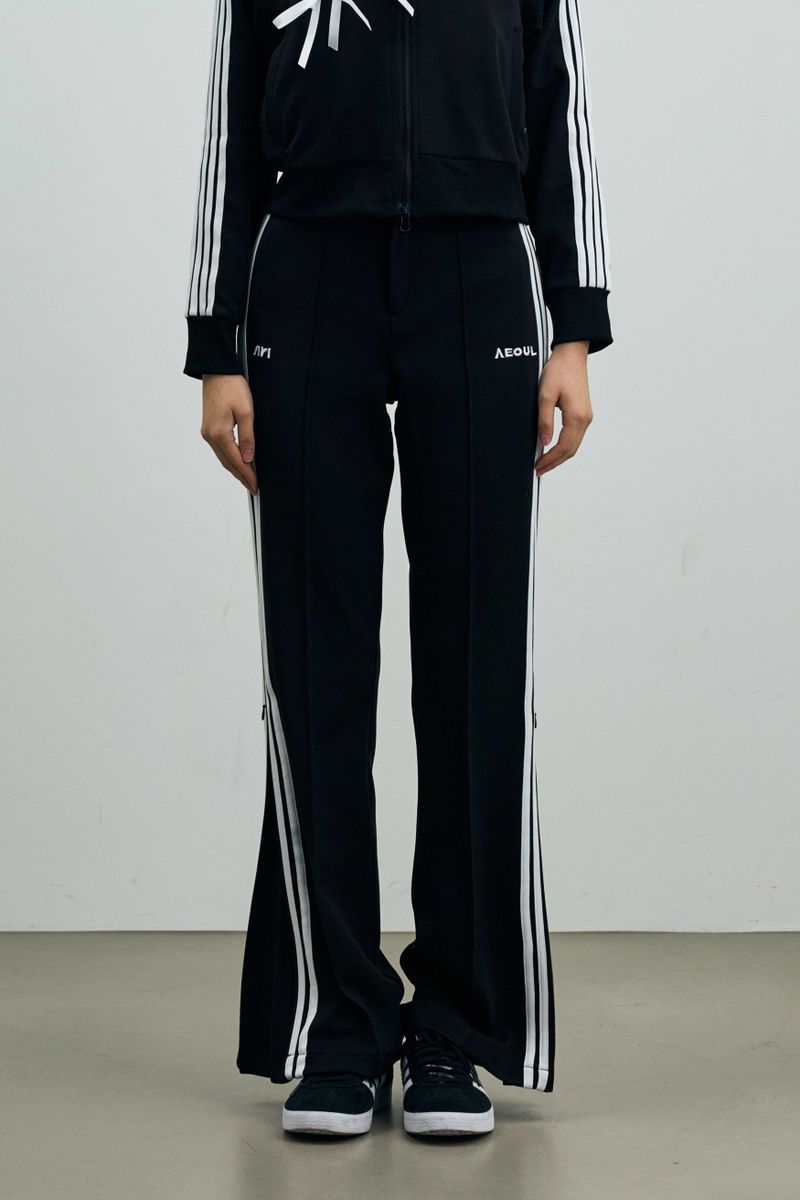 JOEL JERSEY TRACK PANTS / BLACK