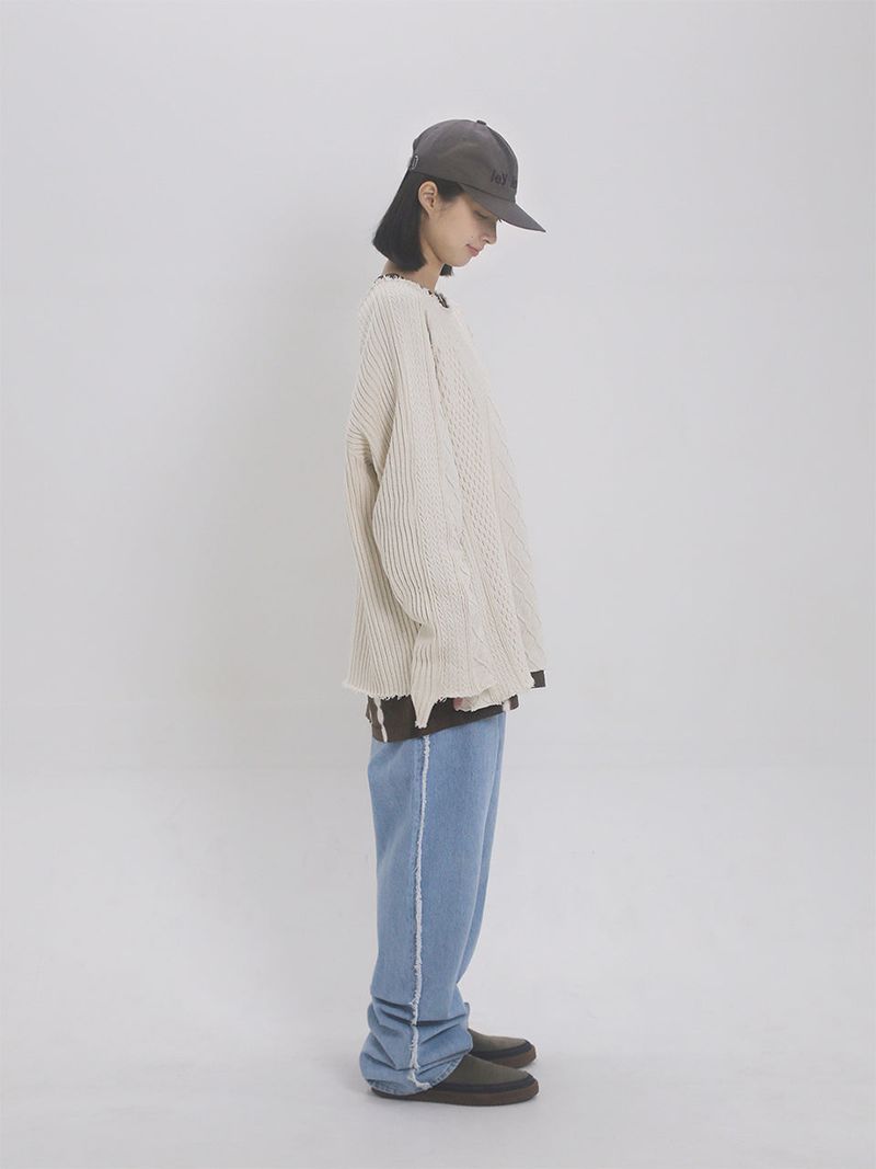 Ley 6panel Cap / Ash Brown