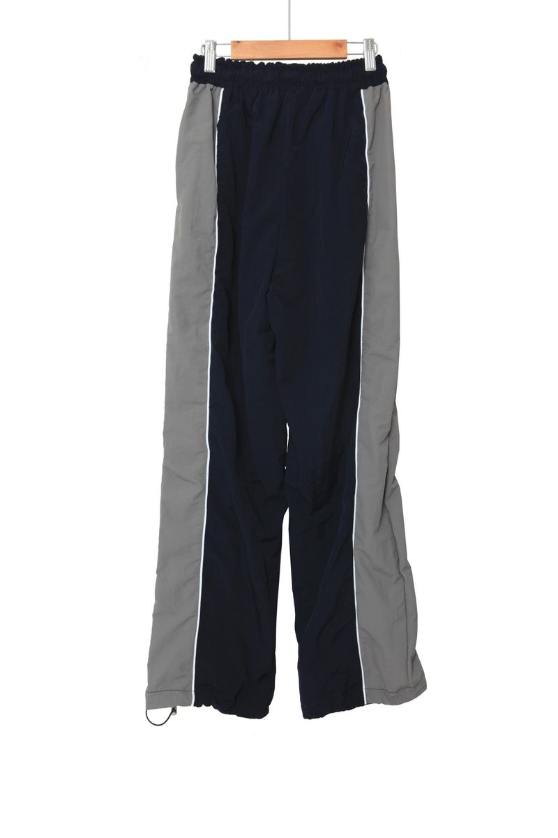 two-tone colored string pants