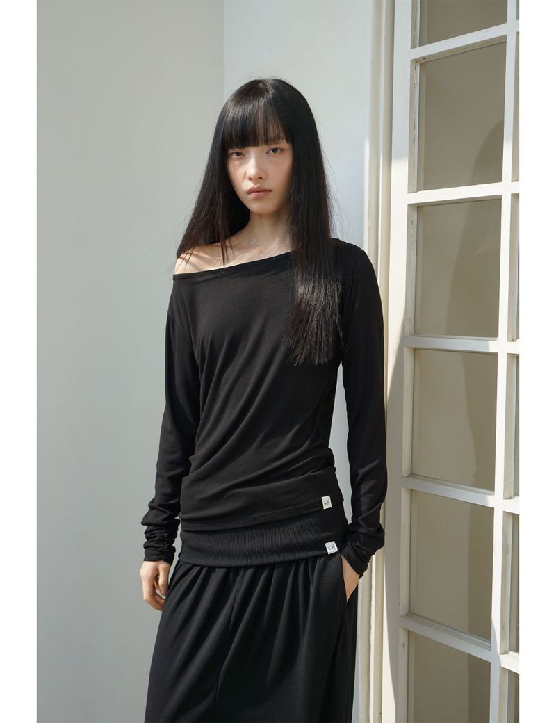 BOAT BASIC TEE(BLACK)