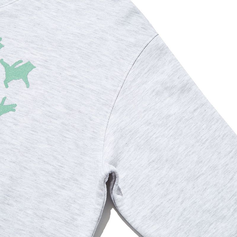 6th-floor Crewneck_Light Gray