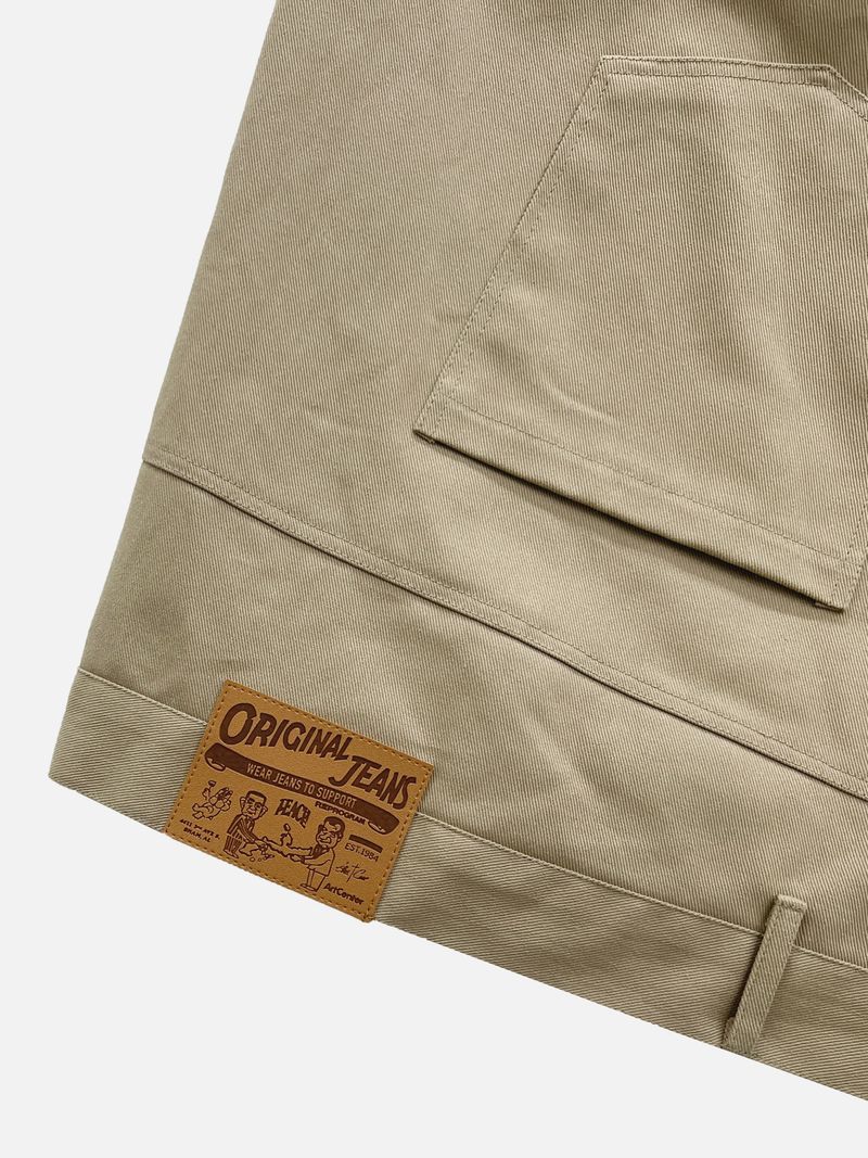 Eva back cargo bermuda pants 3C