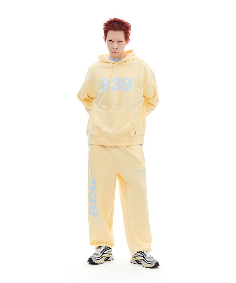 939 ロゴスウェットパンツ (LEMON) 