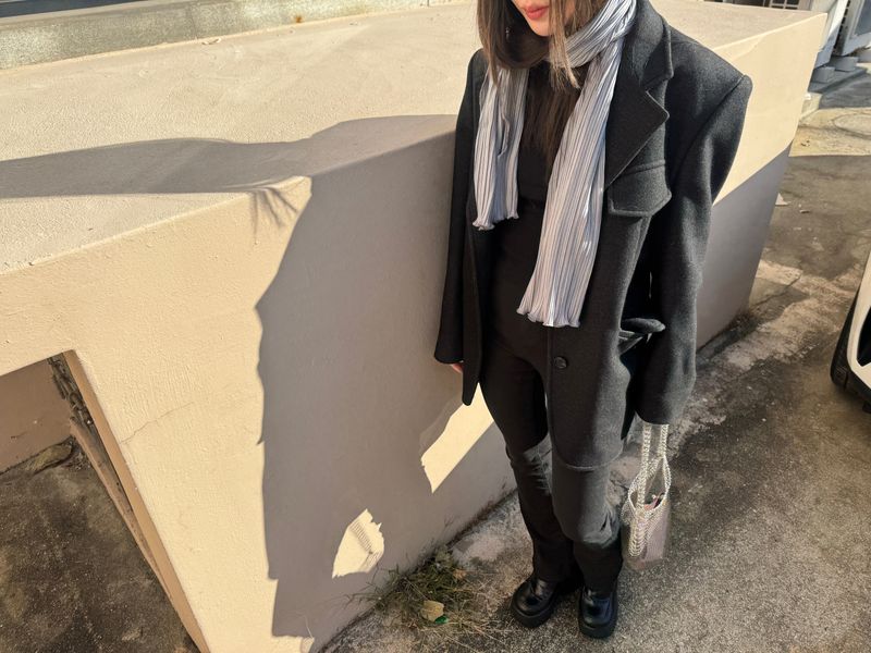 Denish Scarf - Gray