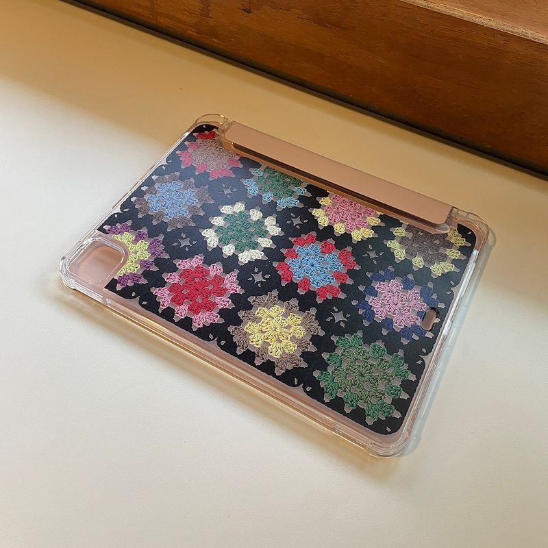 MOTIFS iPAD CASE - D - PINK