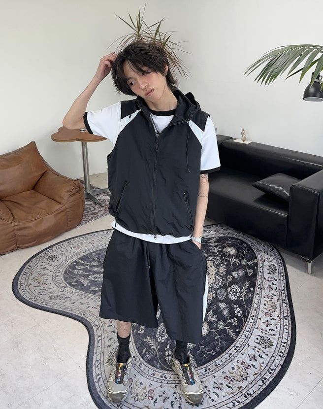 Ferrard Nylon Hooded Vest