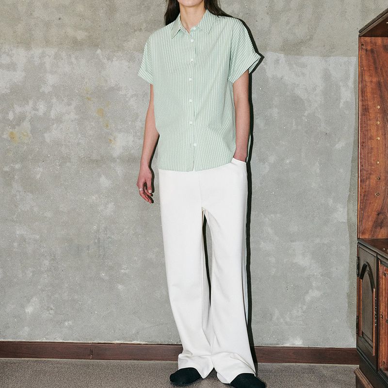 Banding Track Pants Ivory