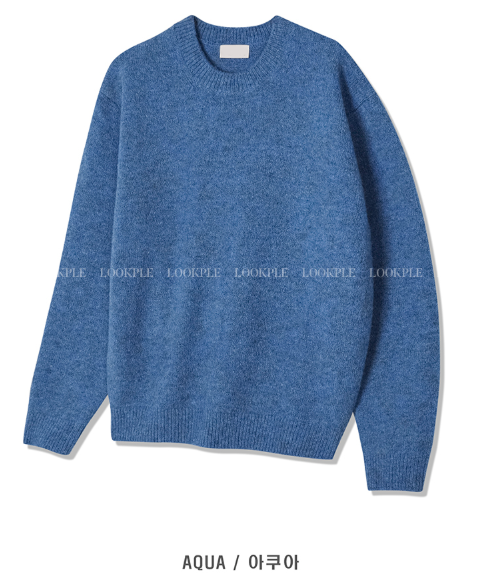 nade Alpaca Overfit Wool Round Knit