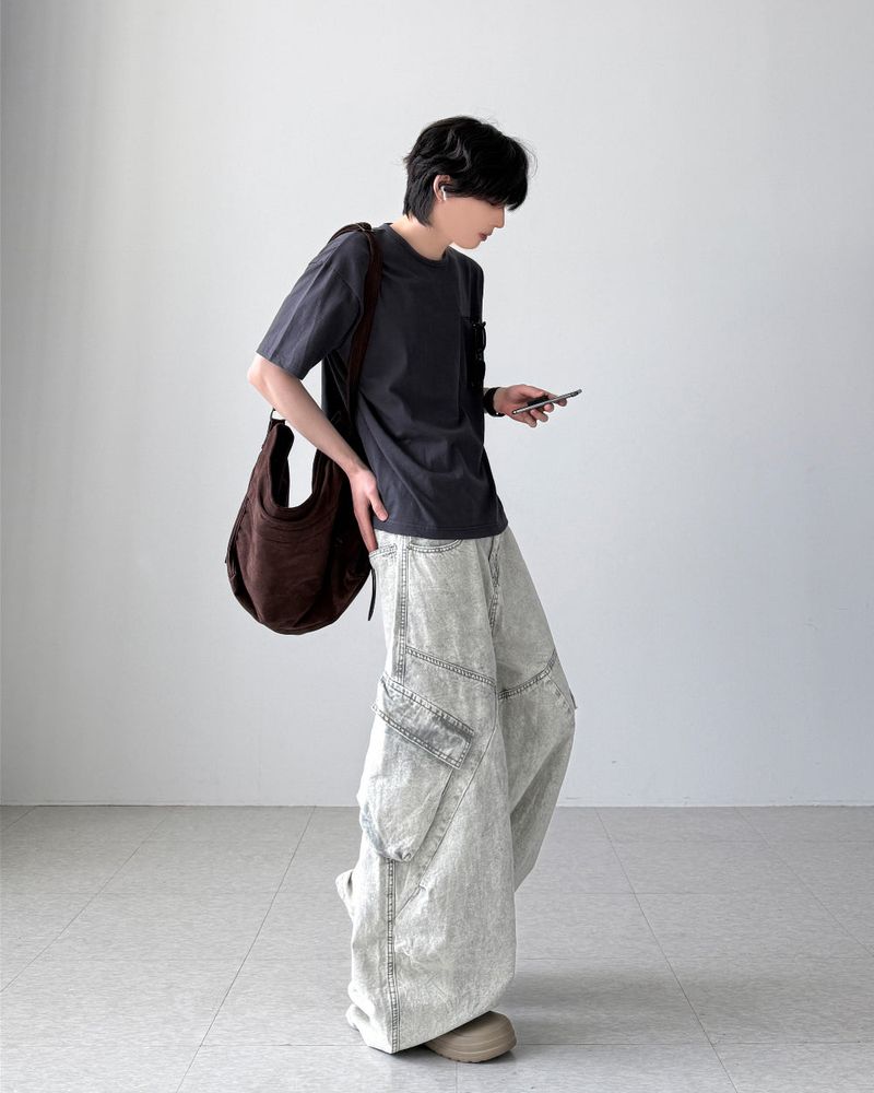 Ditto Gray Balloon Denim