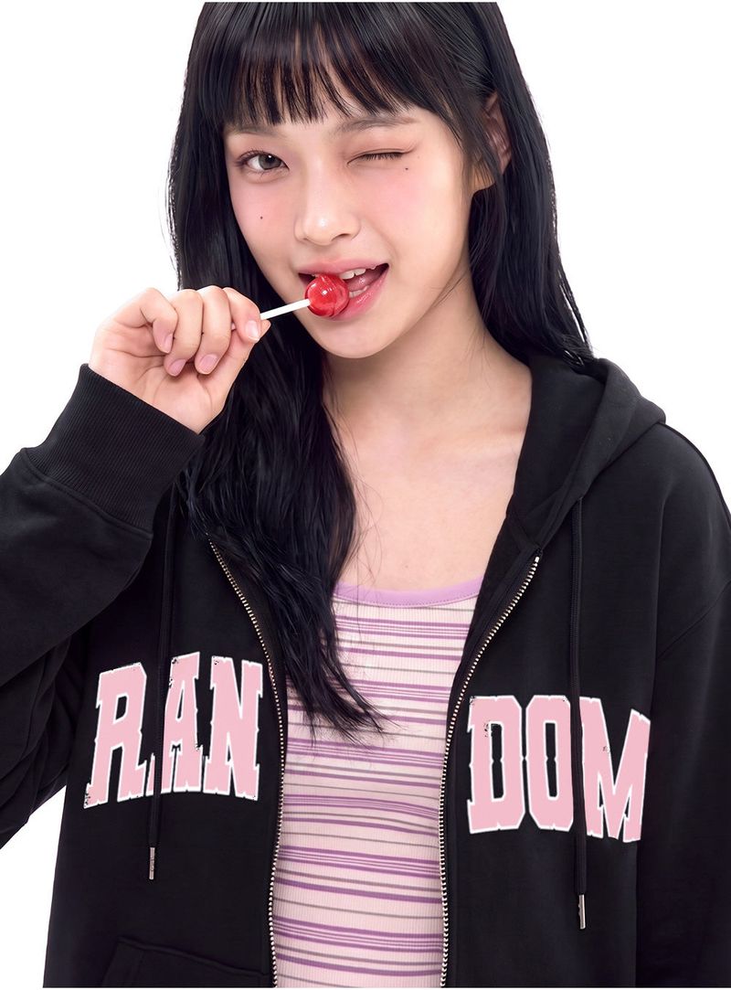 RANDOM ARCH 2-WAY ZIP-UP (3color)