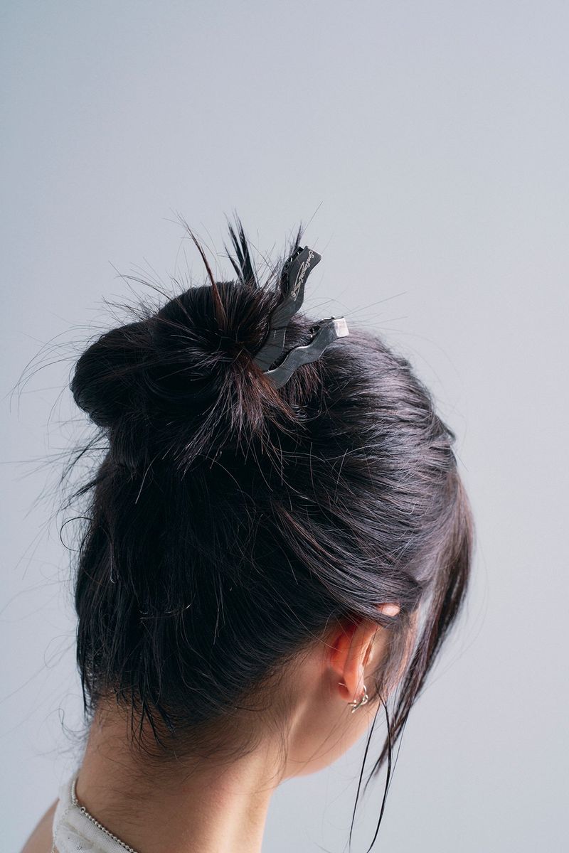 NO.425 [BLACK] WAVE HAIR PIN 2SET