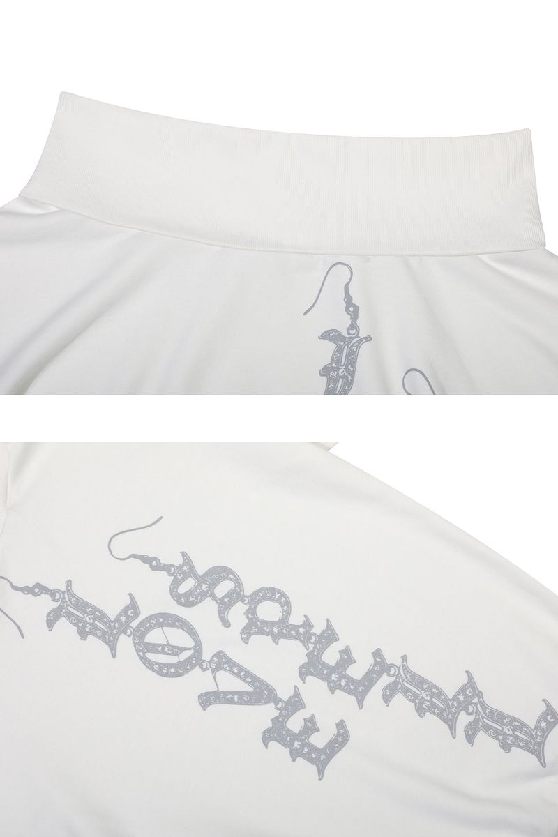 SPELL OFF-SHOULDER SWEATSHIRT white