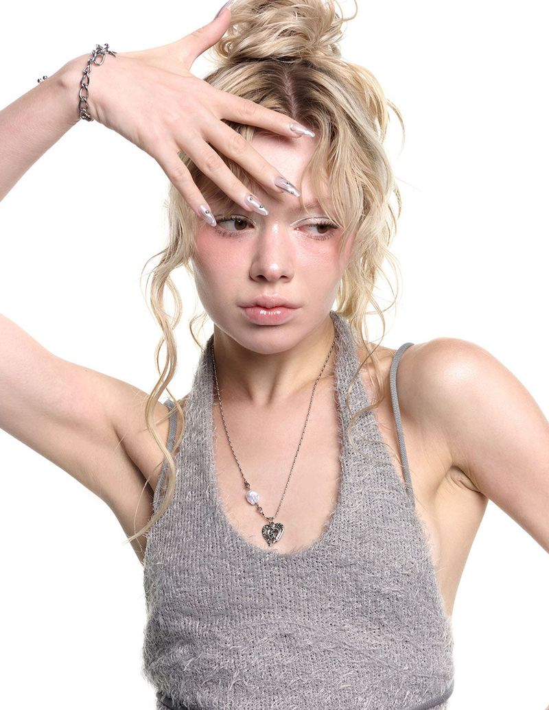 MichiRooM(ミッチルーム)の「Ugly Heart Necklace(Accessories)」