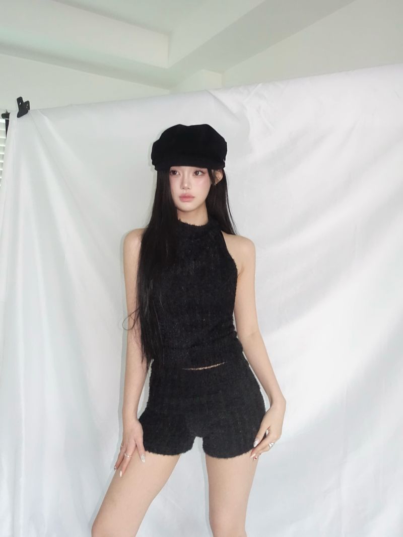 Evening Angora Shorts