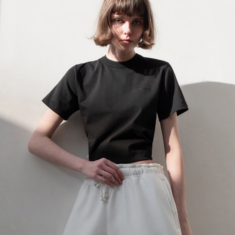 SMALL LOGO T-SHIRT (BLACK)