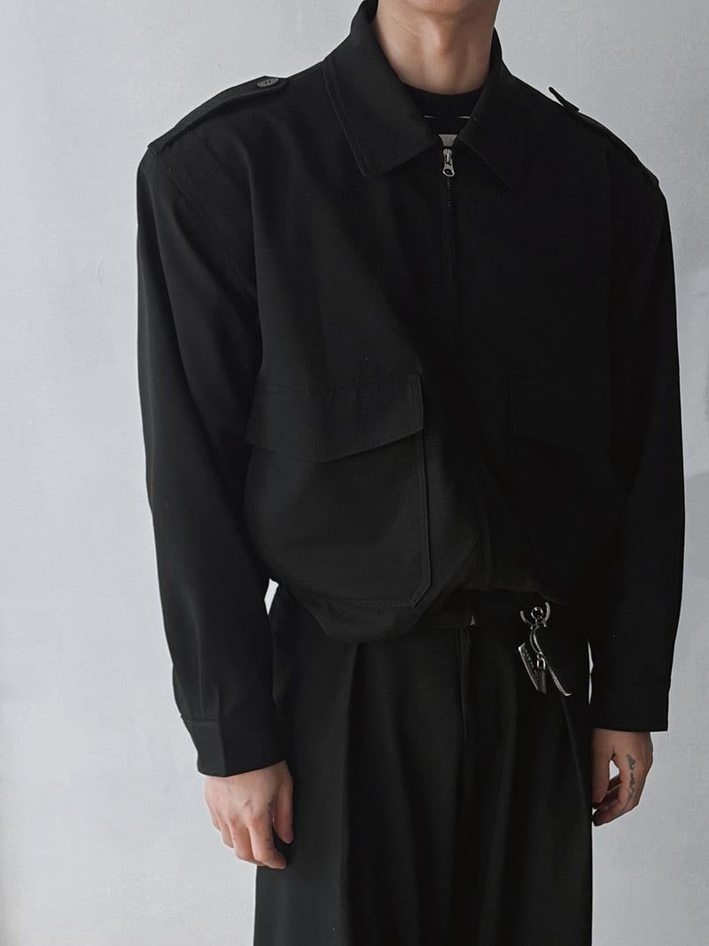 [Premium] 3 TAP Technical Epaulet Blouson (2color)