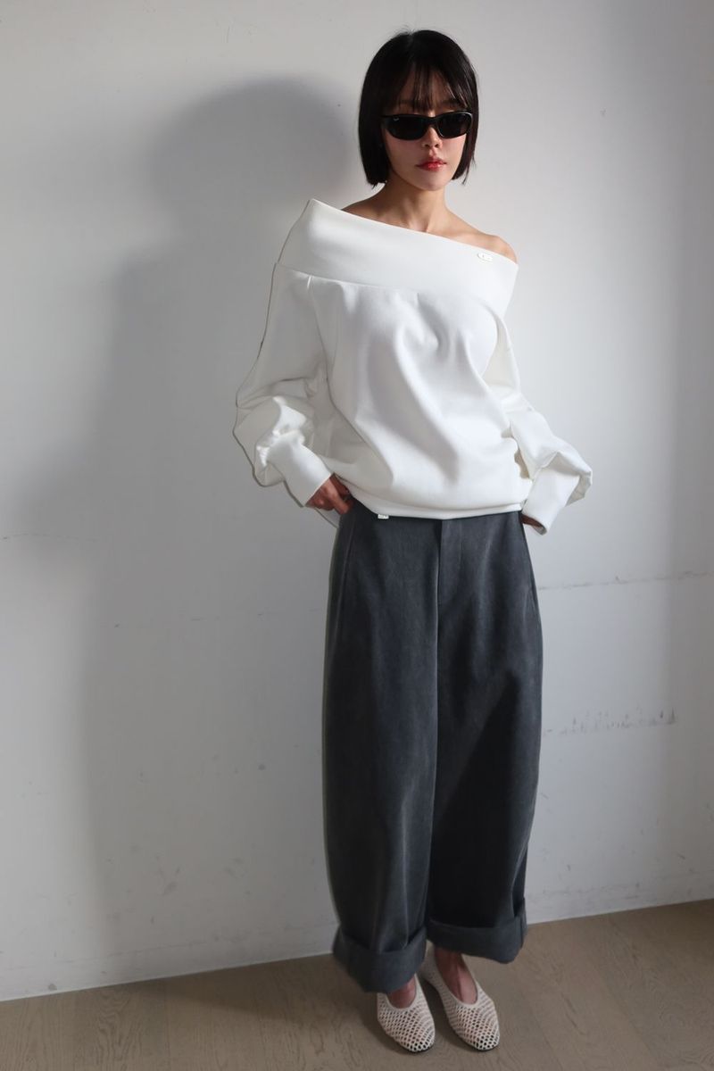 COTTON WONDER PANTS_CHARCOAL