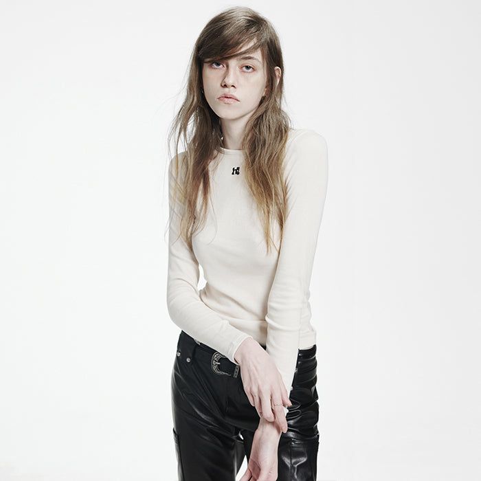 HOLY NUMBER 7(ホーリーナンバーセブン)の「Holy White Symbol Long Sleeve _ ivory(Tops)」