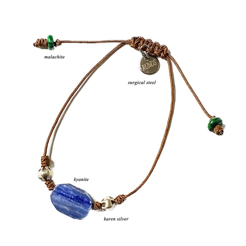 bworn gemstone bracelet 