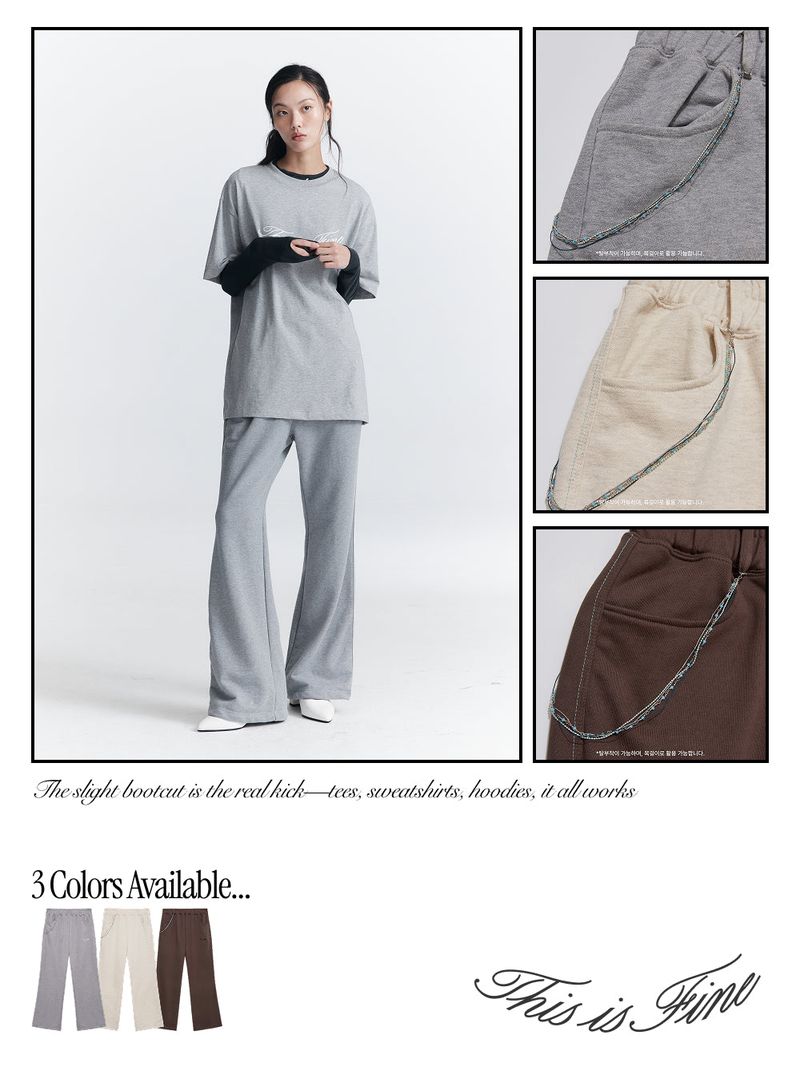 Bootcut Sweatpants