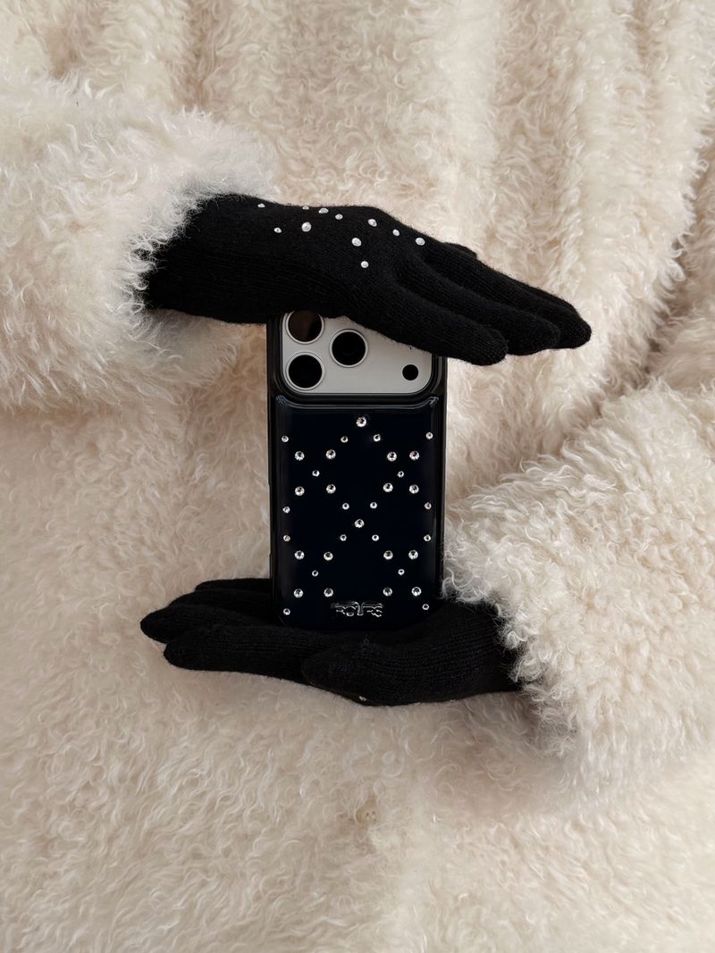 cubic argyle case (black)