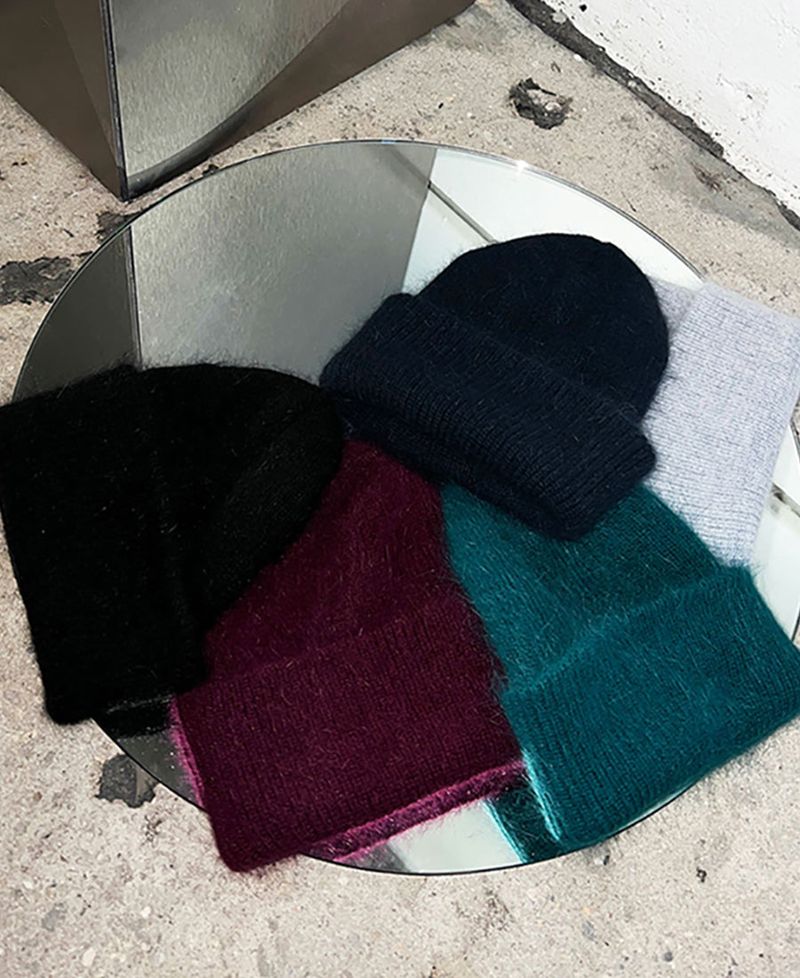 2PLAN（ツープラン）の「ウィンターアンゴラニット帽子 (5 color)（Hats）」