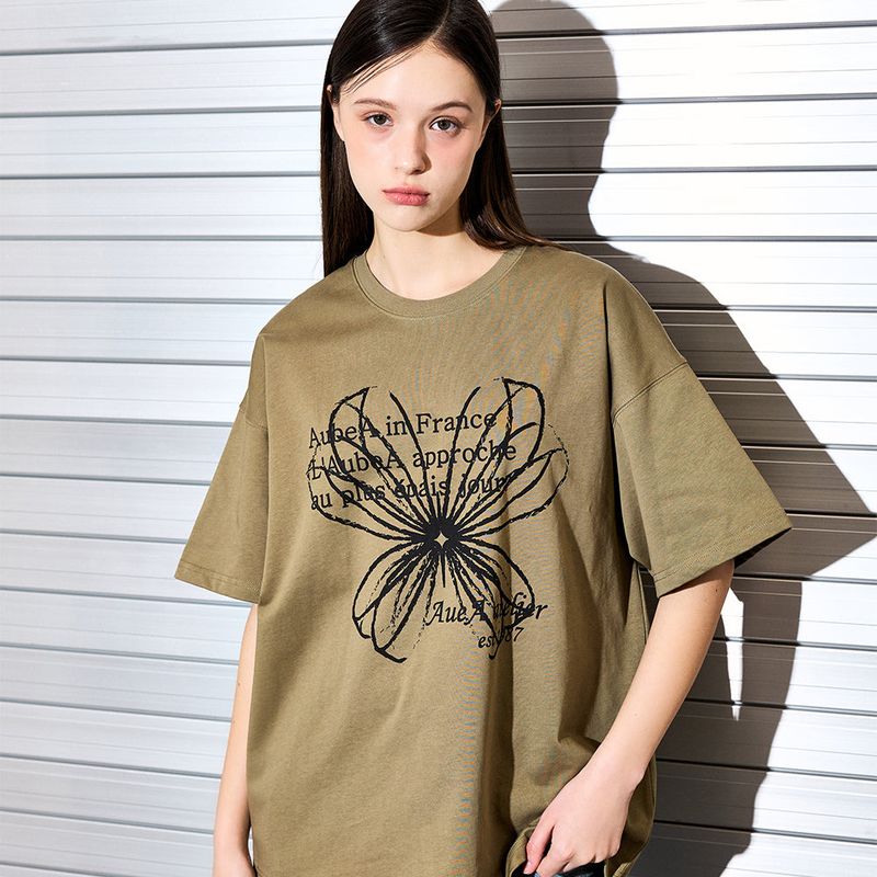 AUBEA DRAWING ATTERIER HALF T (4color)